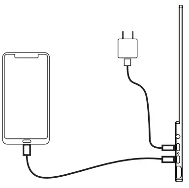 Verbatim PMT-14 Portable Touch Monitor - Mobile devices with USB-C 1