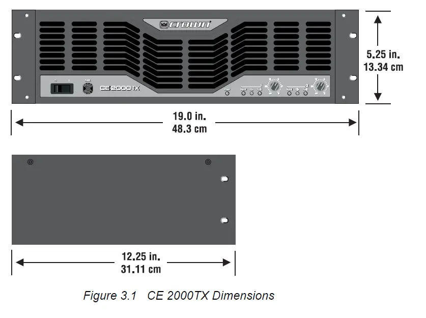 Crown-CE-2000TX-Power -Amp -03