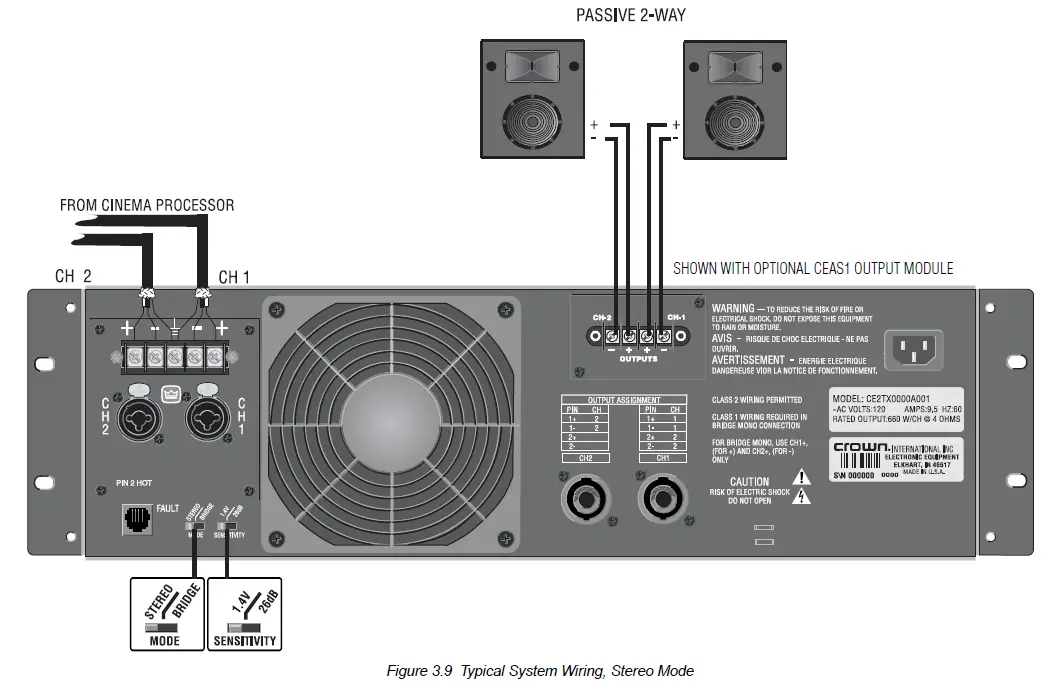 Crown-CE-2000TX-Power -Amp -09