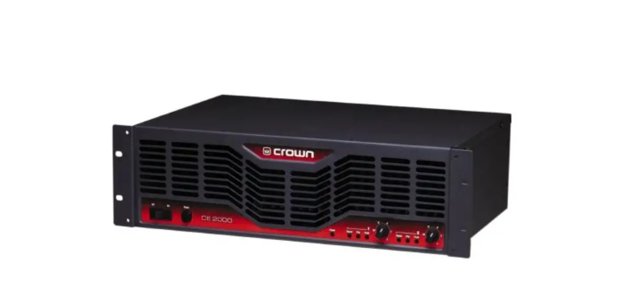 Crown Ce-2000tx Power Amp User Manual