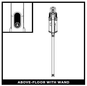 ABOVE-FLOOR WITH WAND
