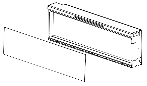 Amontii SYM 100 XT Series Bespoke Electric Fireplace - APPLIANCE 5