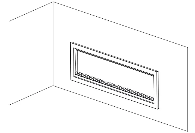 Amontii SYM 100 XT Series Bespoke Electric Fireplace - MEDIA