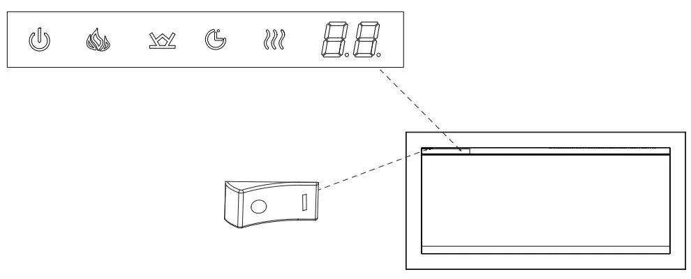 Amontii SYM 100 XT Series Bespoke Electric Fireplace - MEDIA