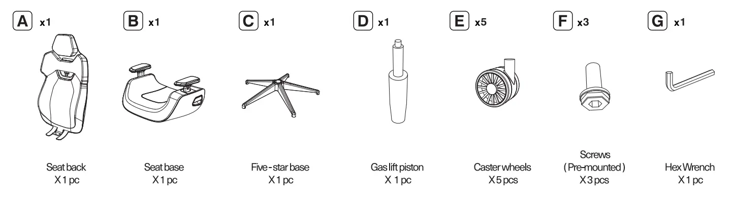 thermaltake ARGENT E700 Series Real Leather Gaming Chair - fig1