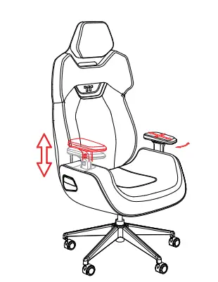 thermaltake ARGENT E700 Series Real Leather Gaming Chair - fig14