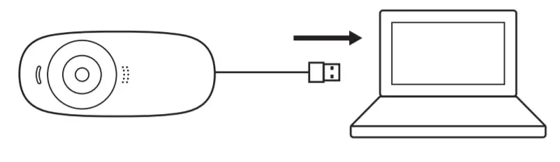 logitech C310 HD Webcam-WEBCAM VIA USB-A