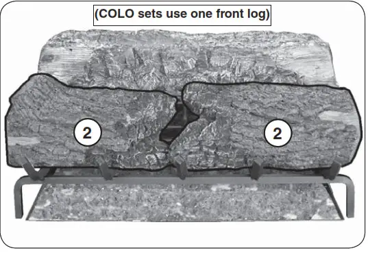 realfyre G52 Vented Gas Log Set-2