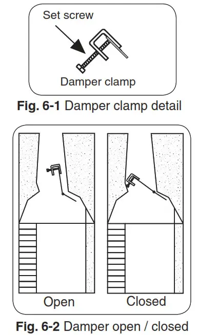 realfyre G52 Vented Gas Log Set-Fig. 6-2