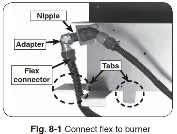 realfyre G52 Vented Gas Log Set-Fig. 8-1