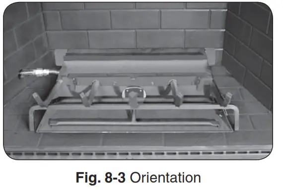 realfyre G52 Vented Gas Log Set-Fig. 8-3