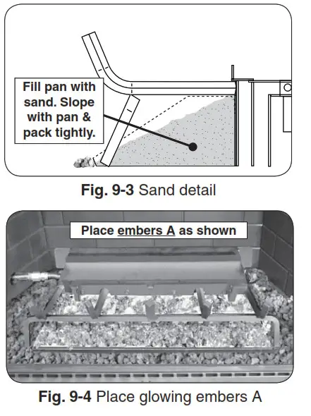 realfyre G52 Vented Gas Log Set-Fig. 9-4
