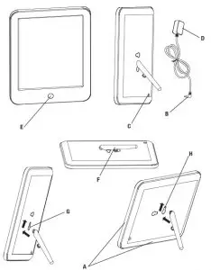 OttLite CSLT000W ClearSun LED Light Therapy Lamp