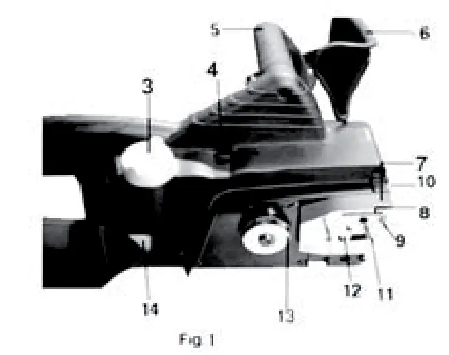 Handy THECS16 16 Inch Electric Chainsaw-motor