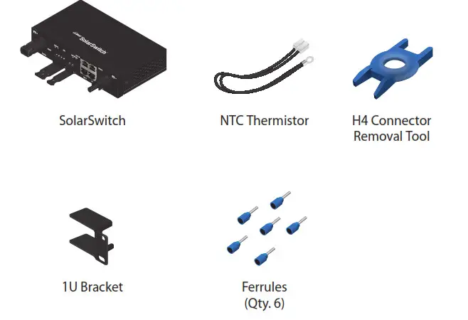 UBIQUITI SM-SP-40 4x SunMax PoE Smart-Package Contents