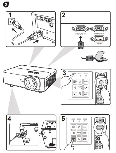ViewSonic PG706WU DLP Projector fig2