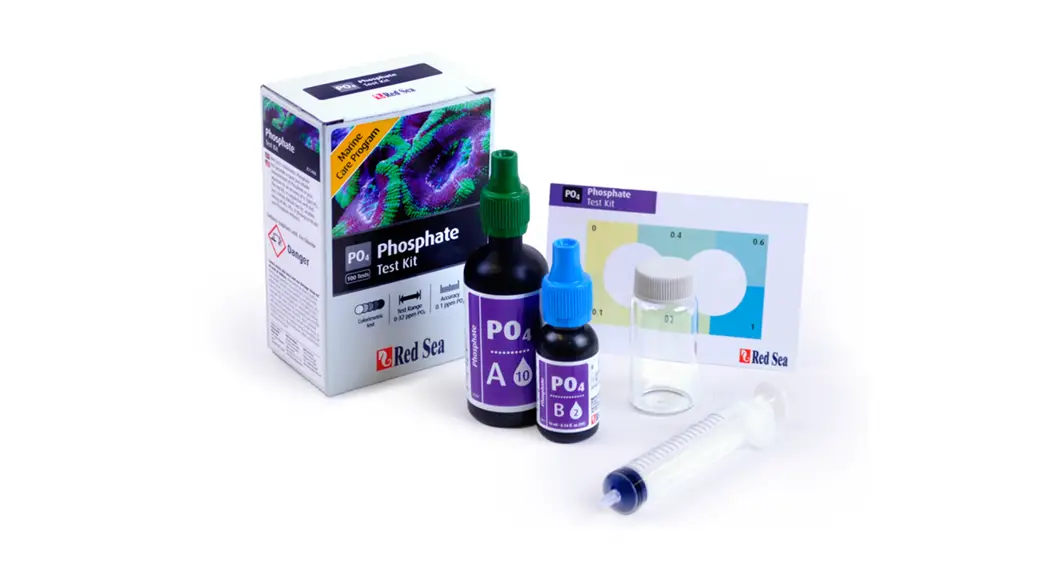 Red Sea 21480 Phosphate Test Kit User Manual Red Sea 21480 Phosphate Test Kit User Manual