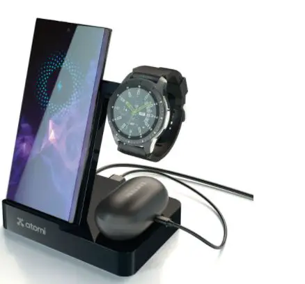 atomi AT1434 Qi Wireless Charging Dock