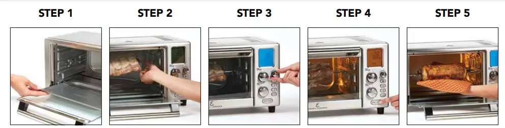 EMERIL LAGASSE S-AFO-001 Power AirFryer 360 fig2