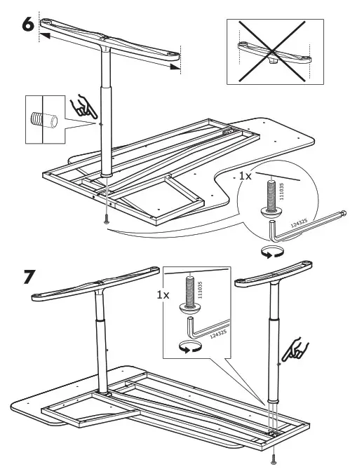IKEA BEKANT Corner Desk Right Linoleum- 6