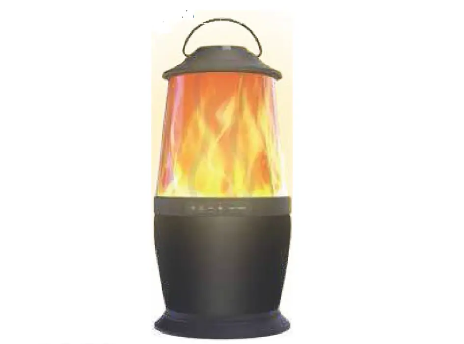 Tzumi Ember Portable Speaker With Simulated Flame Led Light User Guide