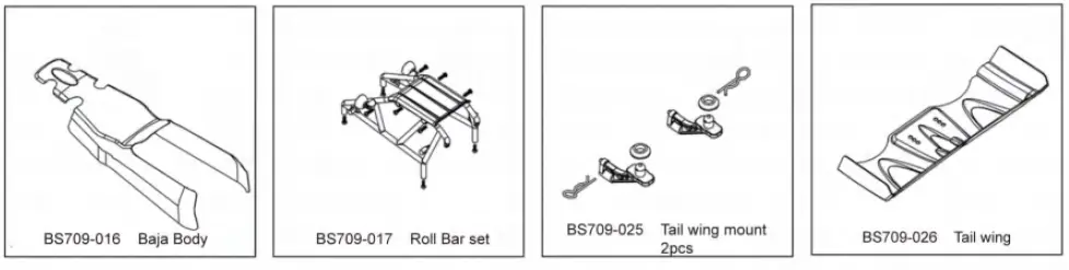 BSD RACING BS709E Remote Control Car Instruction Manual-10
