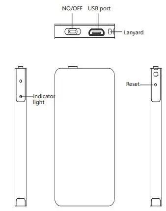 MAYBESTA L800 Portable Mini Voice Activated Recorder with Playback fig1