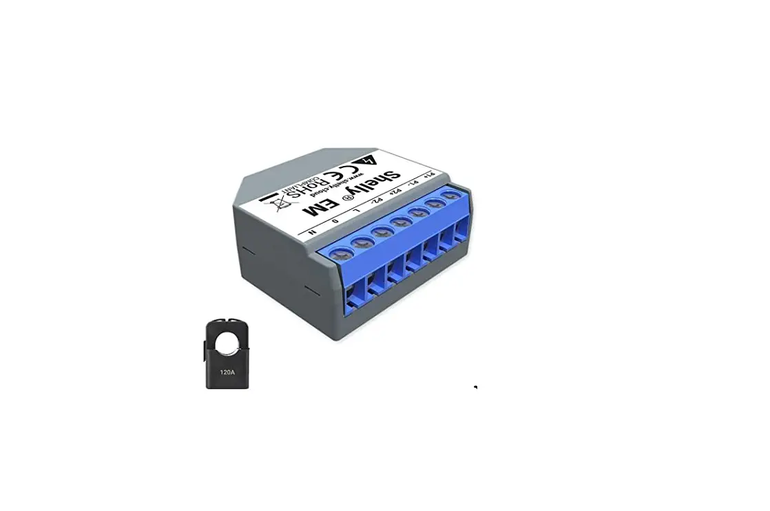 Shelly 581729 Em 2 Channel Wifi Energy Meter User Guide