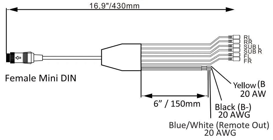 Wireless Edge BTR 13 Bluetooth Audio Receiver - fig