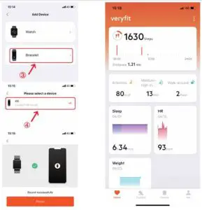 Shen Zhen Ya Mei Shu Ma Dian Zi You Xian Gong Si K6 SmartBand - app 2