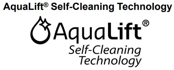 KitchenAid W11489743A Electric Freestanding Range Control User Guide - AquaLift® Self-Cleaning Technology