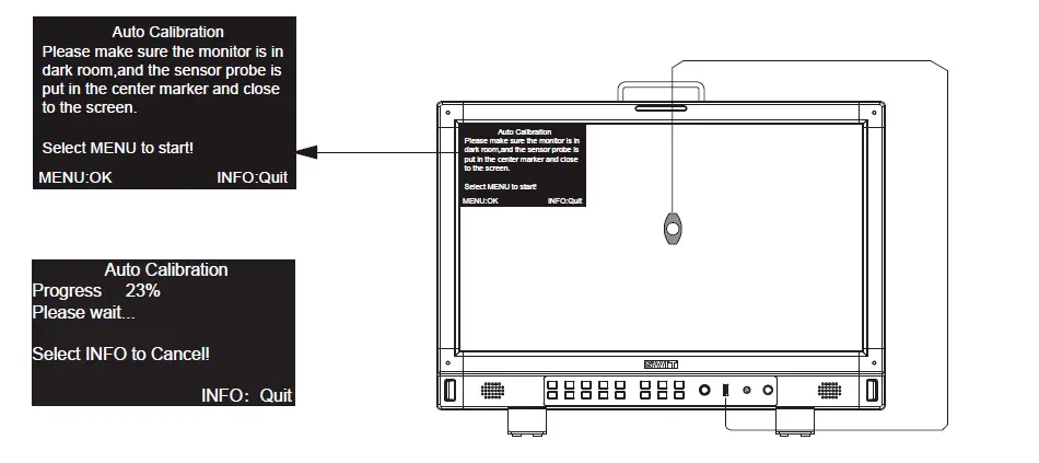 SWIT BM-215NDI BM-NDI 4K Studio LCD Monitor-9