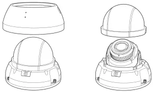 Verkada CD62 Indoor Dome Camera - Unscrew