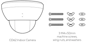 Verkada CD62 Indoor Dome Camera - box