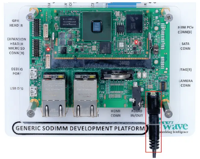 iWave iW-RainboW-G22D G1E SODIMM SOM Development Platform FIG 9