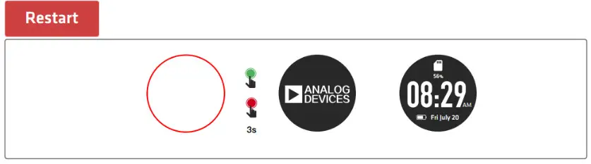 ANALOG DEVICES EVAL HCRWATCH4Z Signs Monitoring Watch - SOFTWARE