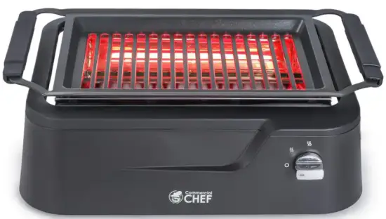 CHEF CHG16MB Indoor Smokeless Infrared Grill