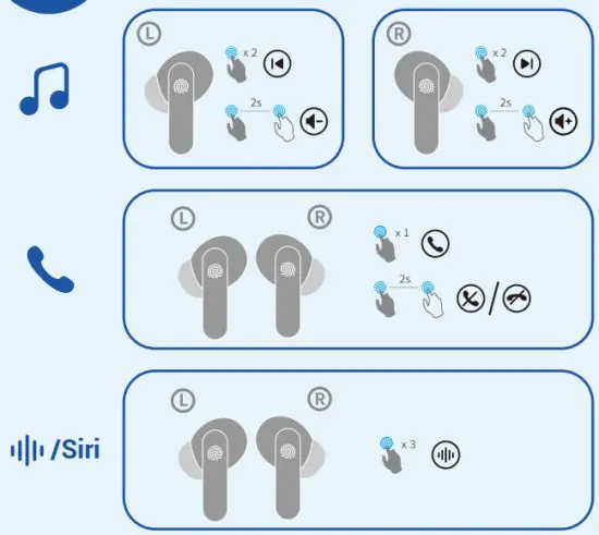 AIHOOR A2 Wireless Earbuds - 4