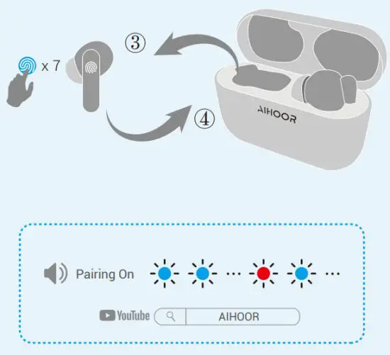 AIHOOR A2 Wireless Earbuds - 7