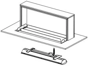 CEILING RECESS KIT (SOLD SEPARATELY)