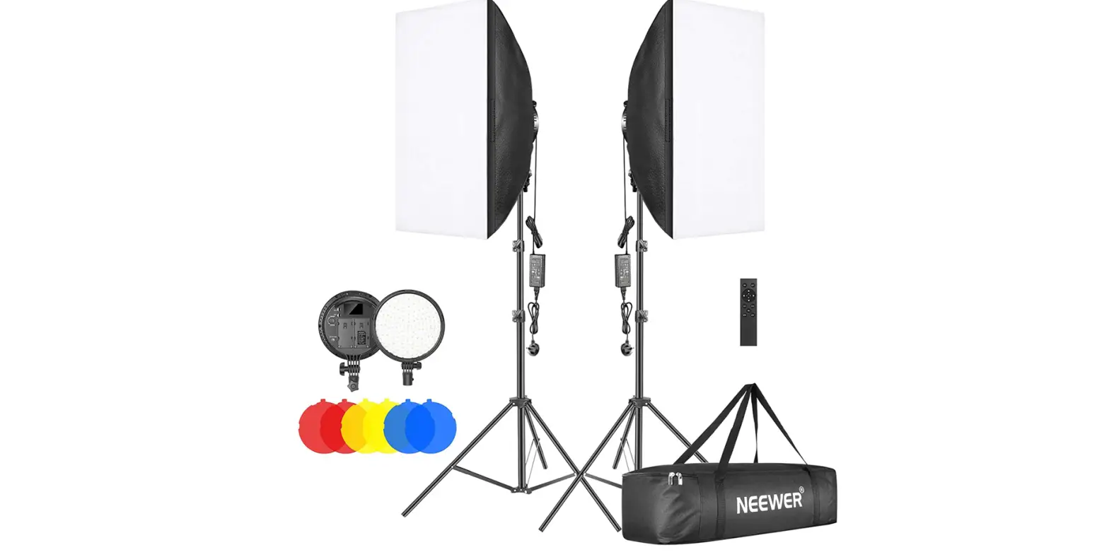 Meewer Nw48-2.4g Led Softbox Lighting Kit Instruction Manual
