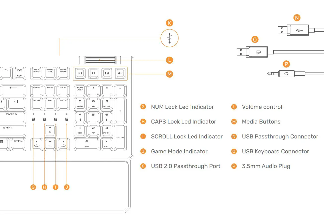 VEGA Z20 RGB Optical Mechanical Gaming Keyboard User Guide - INTRODUCTION