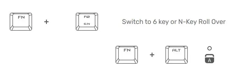 VEGA Z20 RGB Optical Mechanical Gaming Keyboard User Guide - Using Your Z20 ELITE Gaming Keyboard