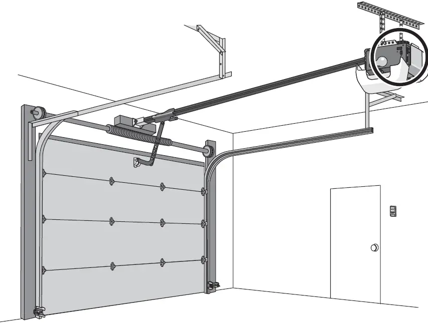 LifeMaster Elite Series Garage Door Opener fig 7
