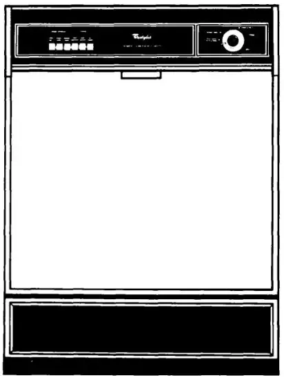 Whirlpool DP6881XL Dishwasher