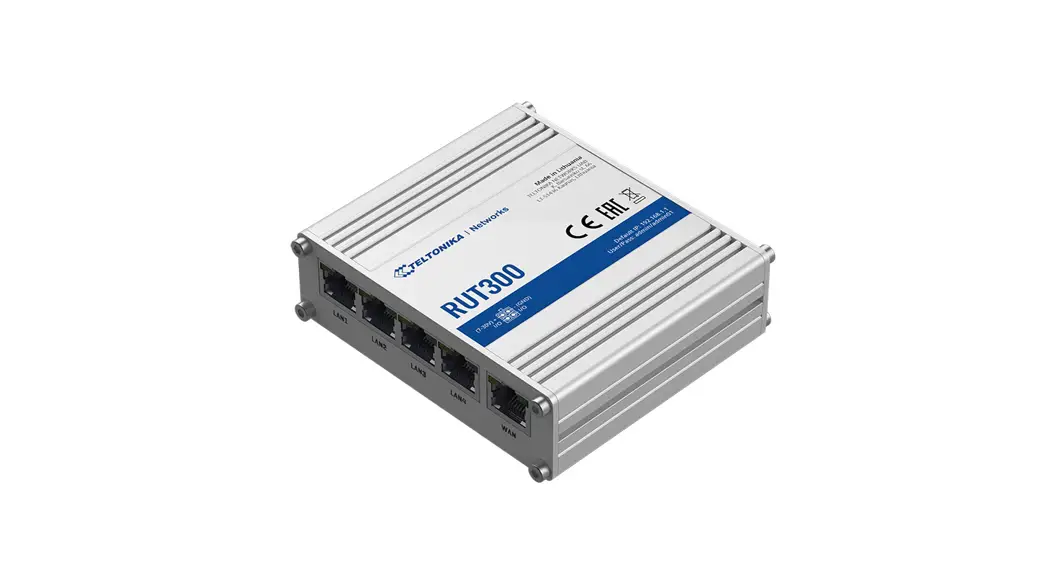 Teltonika Rut300 Ethernet Router User Guide