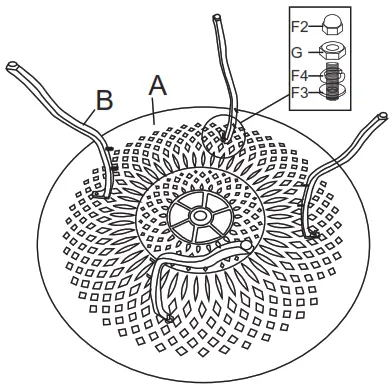 Royalcraft Kingston 6 Seat Set with Lazy Susan-Table - Step Three