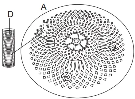Royalcraft Kingston 6 Seat Set with Lazy Susan-Table - Step Two