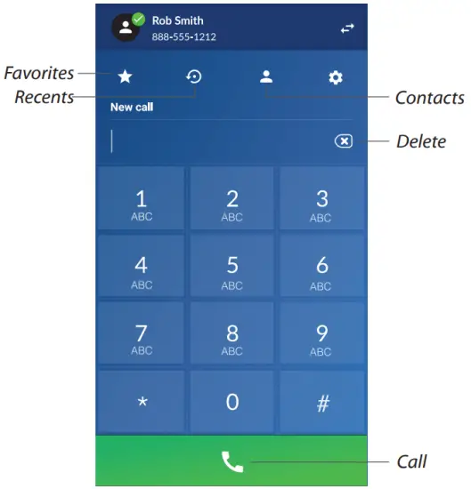 UBIQUITI NETWORKS UT Phone Touch UVP UniFi VoIP Phone with 5 Inch Touchscreen - app2
