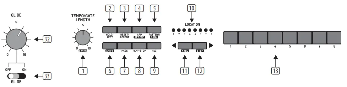 behringer Analog Synthesizer with 32 Full- 22